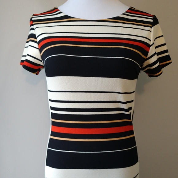 Striped Midi Dress - Picture 2 of 8